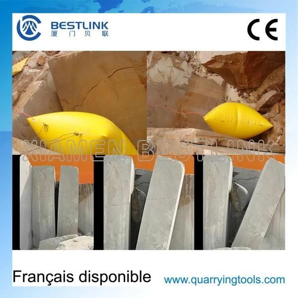 Quarry Air Pushing Bag for Granite Block