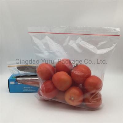 Plastic Reusable Zipper Freezer Bag