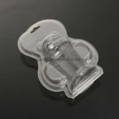 PVC Clear Folding Milk Bottle Blister Packaging Box