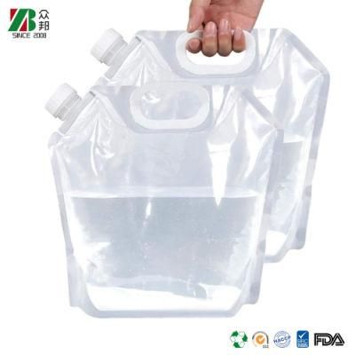 Drinking Packaging Stand up Spout Pouch for Beverage Packing