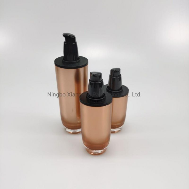 30ml Square Acrylic Bottle Wholesaler Luxury Cosmetic Lotion Pump Bottle