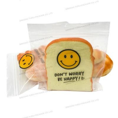 Custom Color Zipper Food Storage Sandwich Bag with Retail Box