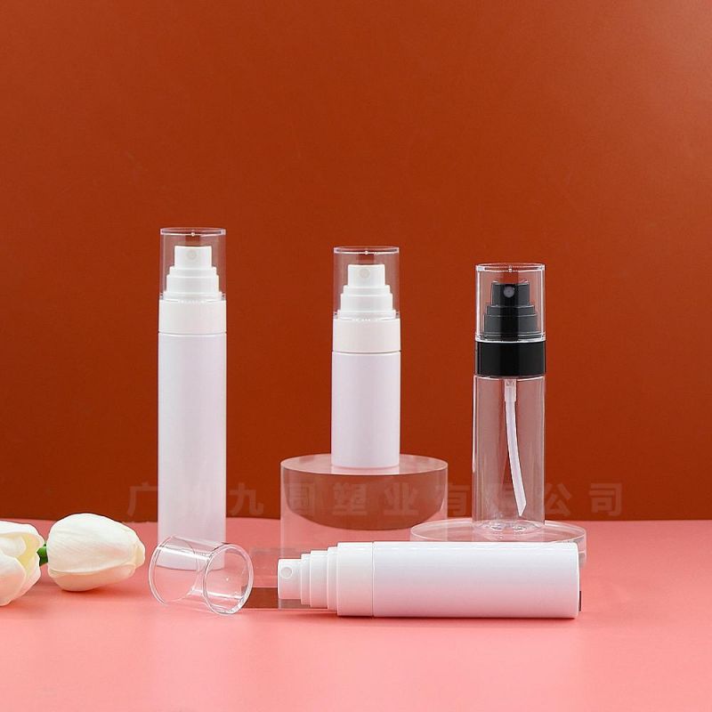 Moisturizing Spray Bottle 30ml 40ml 50ml 60ml 80ml Pet Mist Spray Bottle Clear Spray Cap Bottle