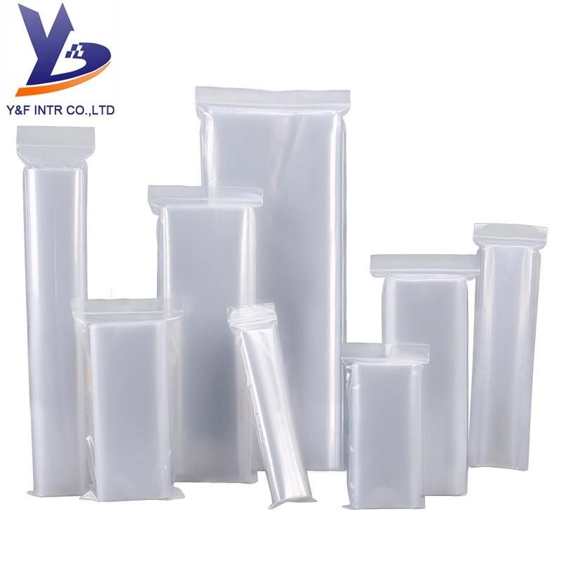 Ziplock Bag LDPE Biodegradable Food Grade Plastic Bag Clear Printed Kitchen Slide Zip Lock Zipper Self Sealing Bag