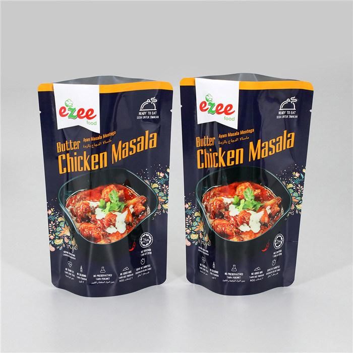 Custom Printed Food Plastic Packaging Pouch Foil Laminated Ziplock Bags
