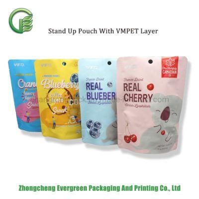 Food Grade High Water/Vapor Barrier Anti-Static Pouch Cake Mix Bakery Products Resealable Zipper Flexible Packaging Laminated Plastic Bag