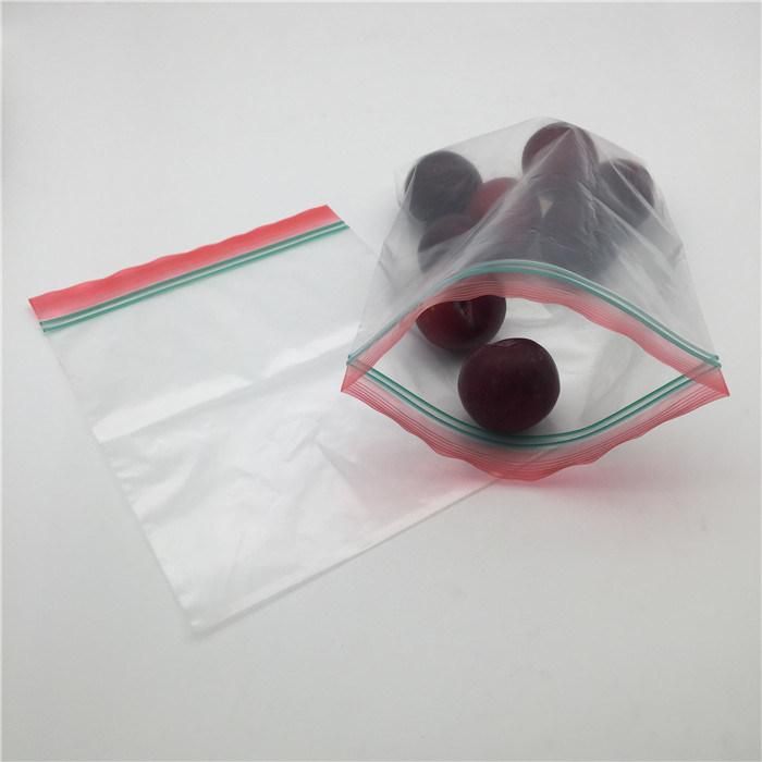 Custom Disposable Transparent Ziplock Packaging Bag ′ 15cm′ Zipper Bag