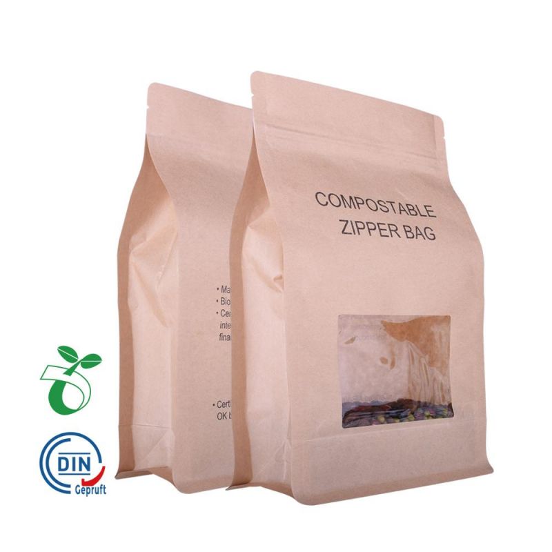 Eco-Friendly Biodergadable Packaging Compostable Organic Food Bag