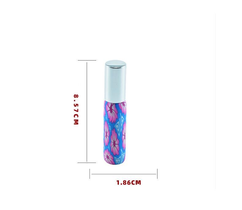 Custom Design Soft Clay Spray Bottle 10ml Empty Glass Perfume Bottle