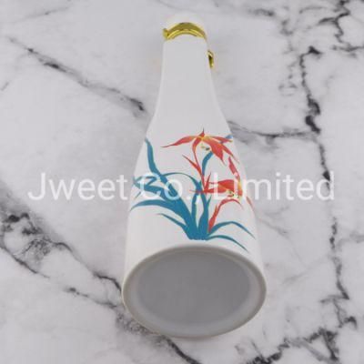Customized Decal Printing Tequila Bottle Liquor Tequila Ceramic Bottle