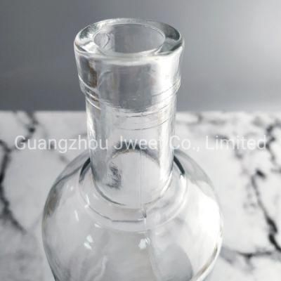 Factory Produced Thick Bottom Vodka Whisky Glass Bottle