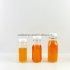 French Square Glass Beverage Pressed Juice Bottles with Plastic Cap