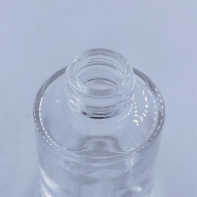 30ml Empty Luxury Refillable Custom Wholesale Square Spray Glass Perfume Bottle Jdcg30