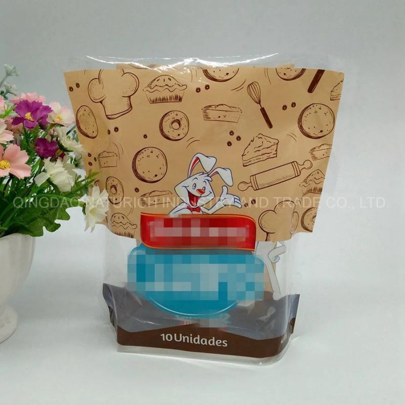 Kraft Paper Coffee Bean Packaging Bags with Valve