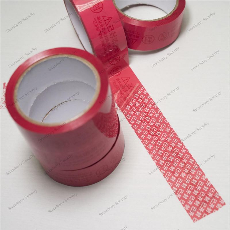 Pet Security Packing Tape Anti-Counterfeiting Carton Tape Bag Tape