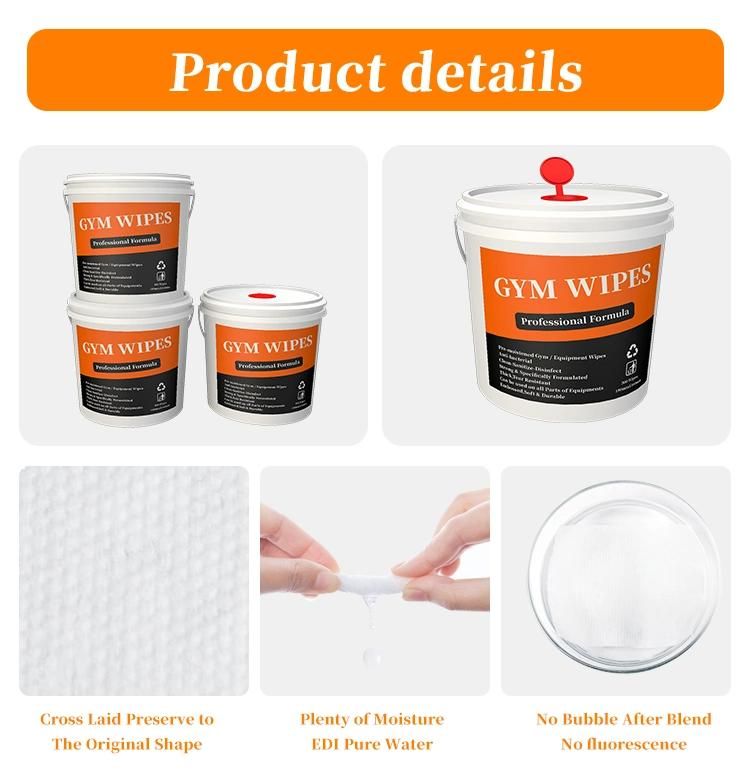 Biodegradable OEM/ODM Wipes for Cleaning Machine Gym Wipe