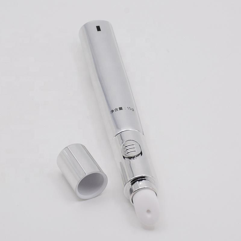 Eye Cream Massage Applicator Tube PE Plastic Packaging Squeeze Tube