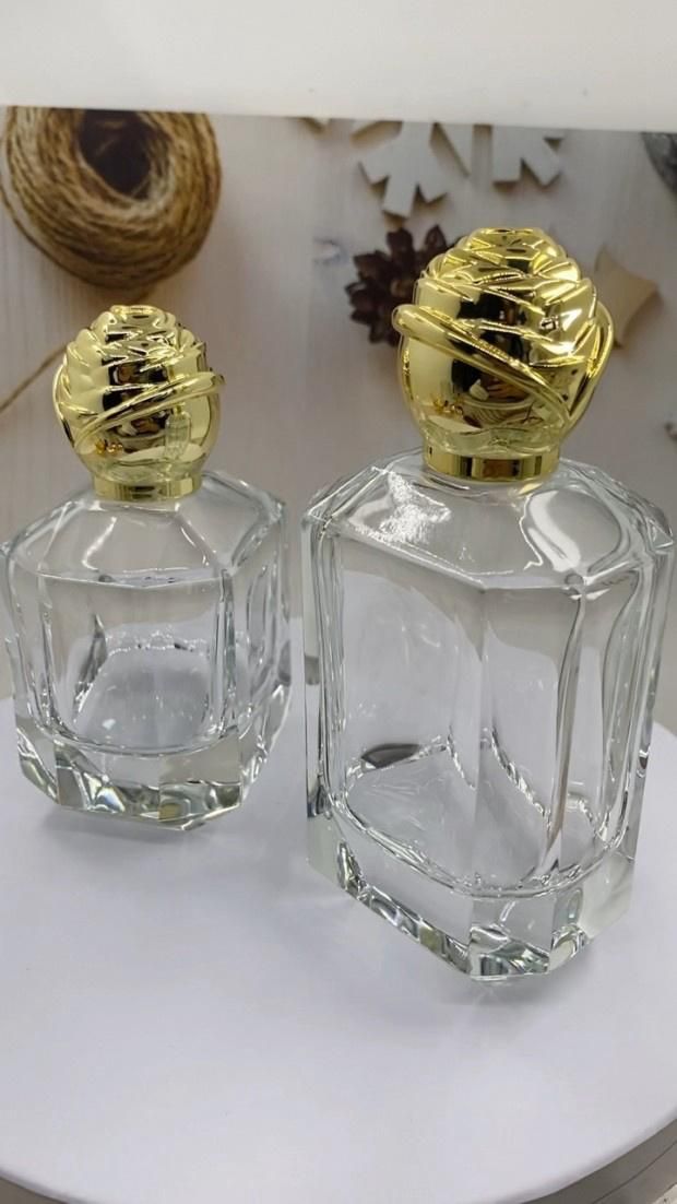 100ml Luxury Spray Glass Bottle Empty Cosmetic Packaging Perfume Bottle