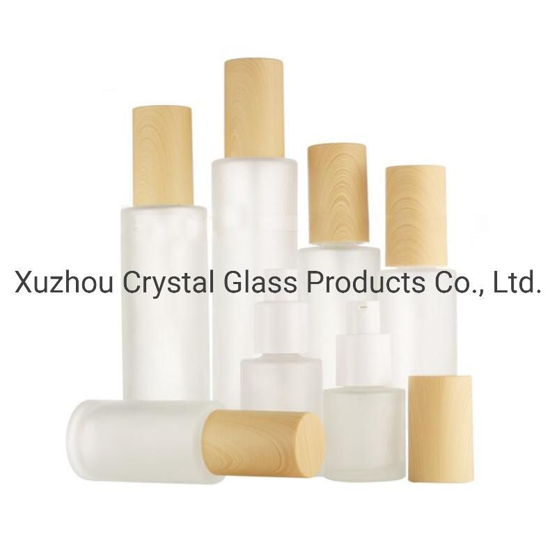 Glass Spray Bottle and Jar Skincare Cream Packaging of Cosmetic Packaging Jar Skincare Bottles