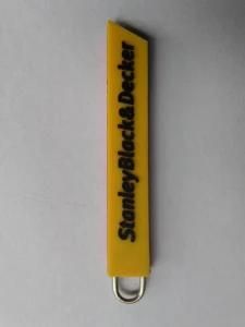 High Quality Plastic Promotional 3D PVC Zipper Puller (ZP-126)