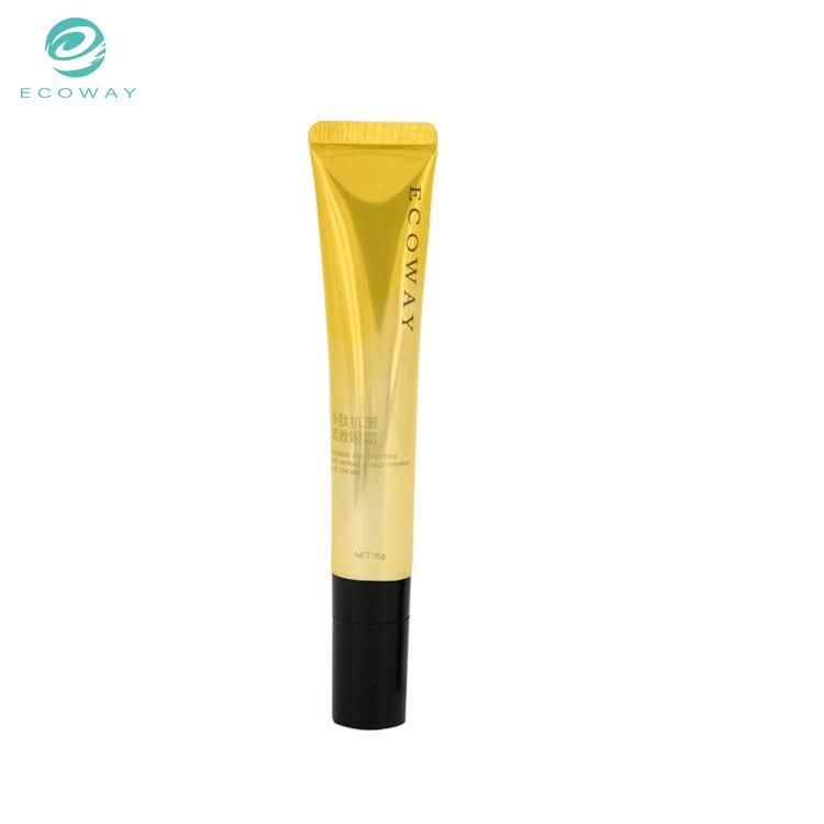 Different Colors of Black Plastic Flap Cover Eye Cream Tube