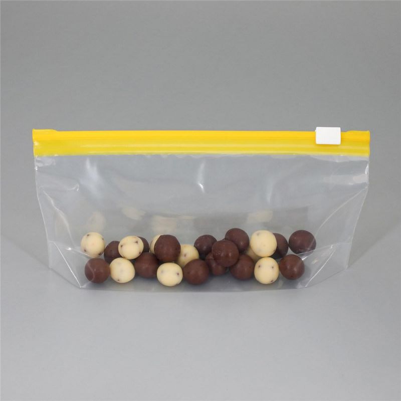 Transparent Easy Open Resealable Slider Self Sealed Bag