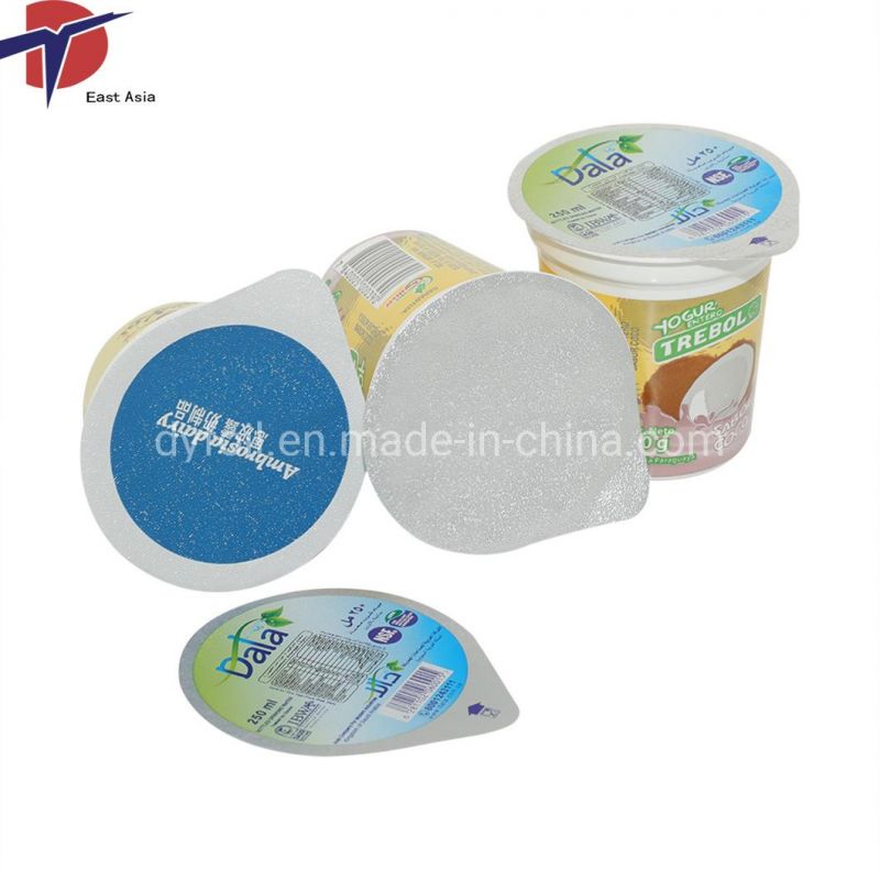 Pre-Cut Aluminum Lids for Fruit Juice Cup Sealing