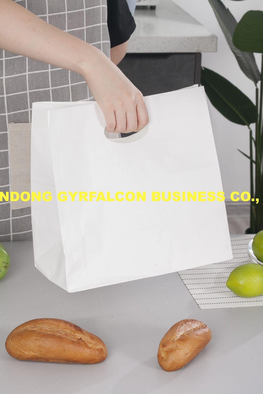 Factory Direct Supply Customization Biodegradable Food Packaging Paper Bag