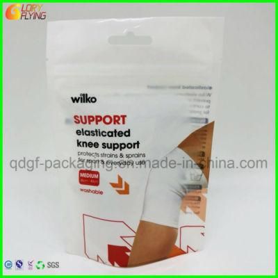 Plastic Zipper Bag with Good Printing for Packing Sports Protection.