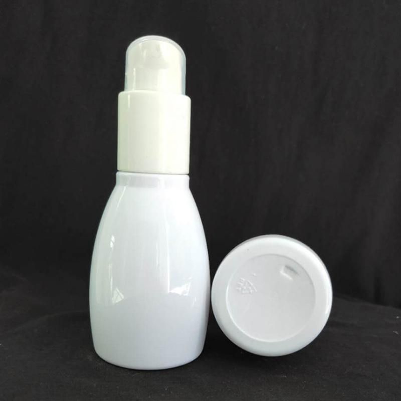 Classic 120ml White Emulsion Lotion Pump Bottle Beauty Packaging Body Cream Lotion Bottle