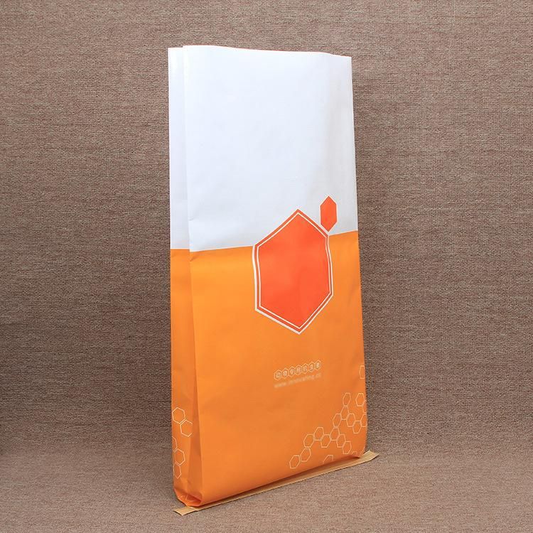 Kraft Paper Laminated PP Woven Equine Feed Packaging Bags for Chicken Horse Feed Hay Bag