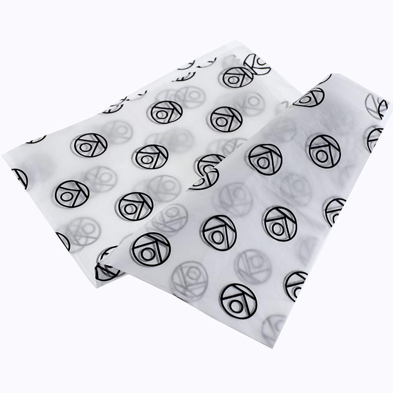 Custom Logo Paper Printed Rolling Sheets 20*30" Clothing Packaging 17GSM Gift Wrapping Printing Tissue Paper