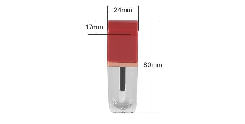 Wholesale Unique Shape Empty Lip Gloss Tubes Liptint Bottle Cosmetic Container Unique Lipgloss Tube Packaging