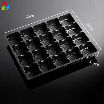 Customized PS Cavity Plastic Blister Insert Chocolate Tray