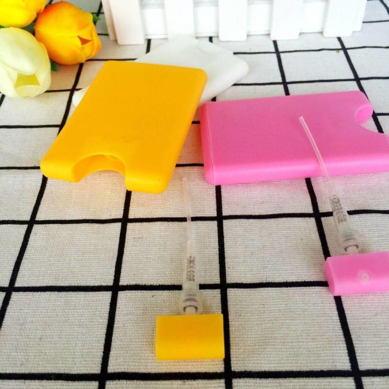 20ml Square Flat PP Credit Card Perfume Bottles