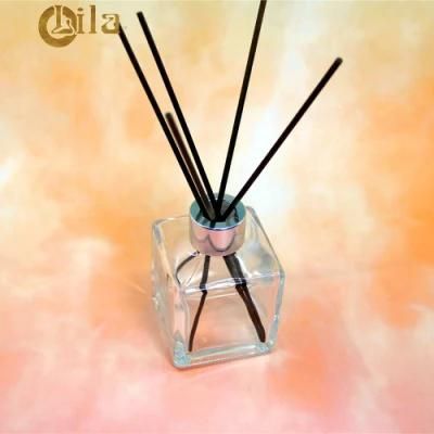 Wholesale Glass 50 150 200ml Essential Oil Diffuser Bottles with Reed, Stopper, Cap