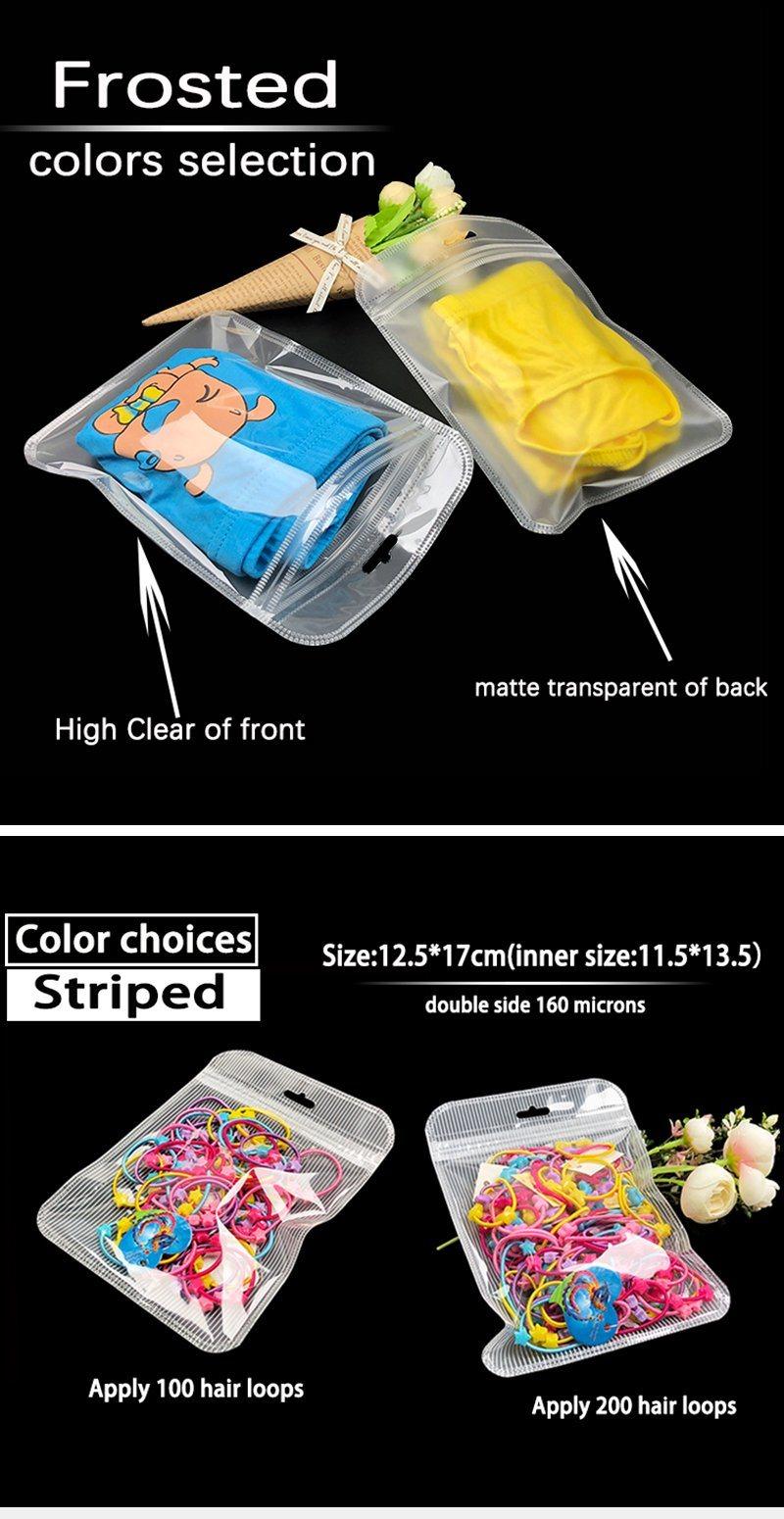 12.5*17 Plastic Powder Puff Makeup Egg Packaging Ziplock Bag