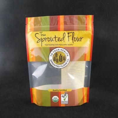 Customed Ziplock PE Bag Flour Powder /Dried Food Bag