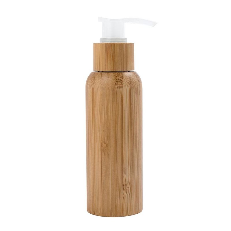 100ml Environmental Bamboo Pump Bottle