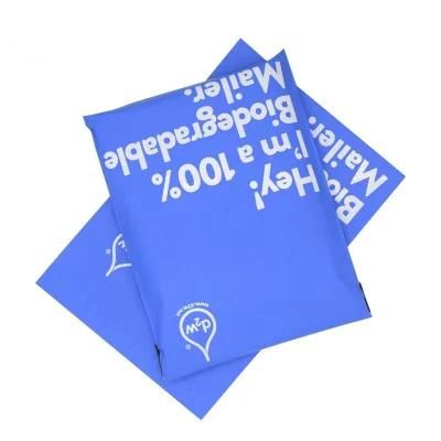 2022 Wholesale 100% Biodegradable Manufactory PLA Custom Printed Logo Compostable Mailer Bags