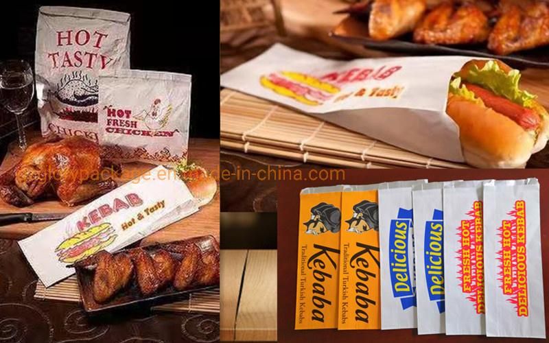 Wholesale Custom Barbecue Aluminum Foil Lined Kraft Paper Grill Bag