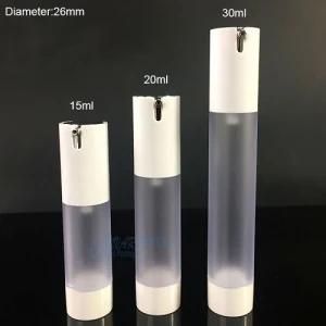 Empty Frosted Airless Pump Bottle for Eye Cream 15ml-20ml-30ml