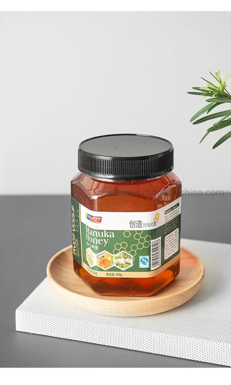 1000g Pet Clear Plastic Manuka Honey Bottle