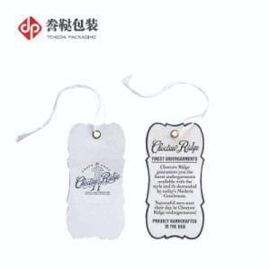 Women&prime; S Black-White Printed Hangtag