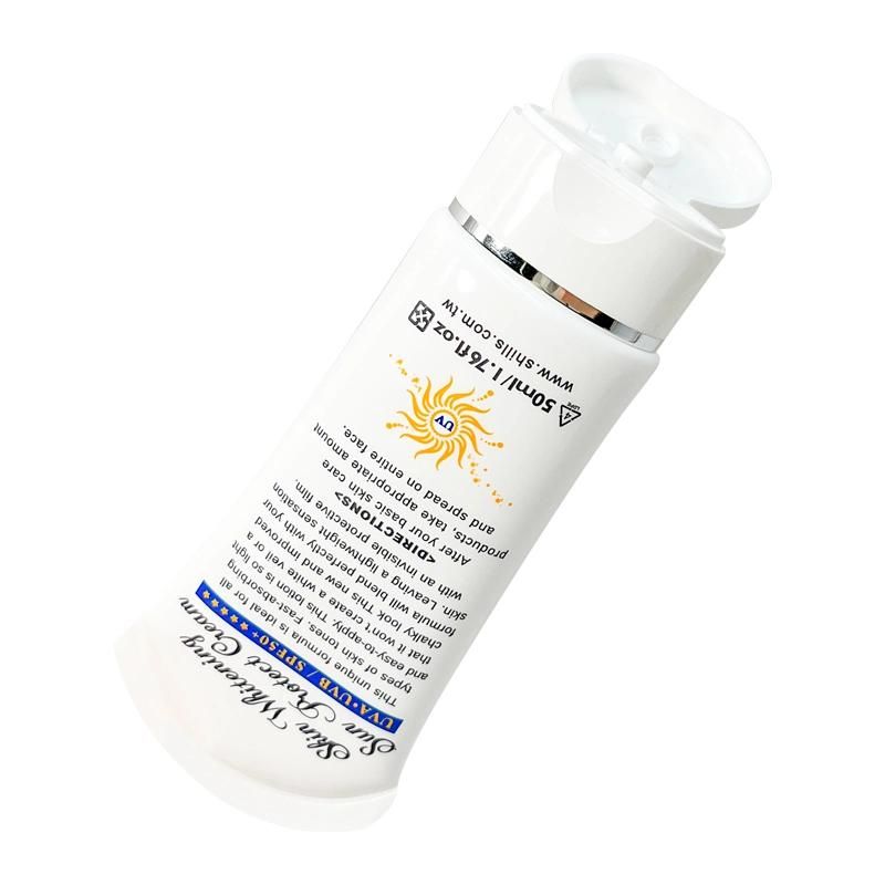 5 Layer Sun Protection Cream Tube with Oval Screw Lid