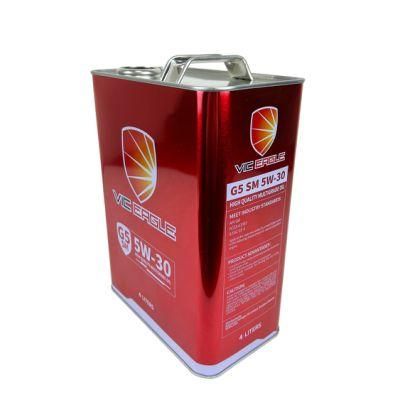 Manufacturing Squar Empty 4L Chemical Tin Can Lubricating Oil Can