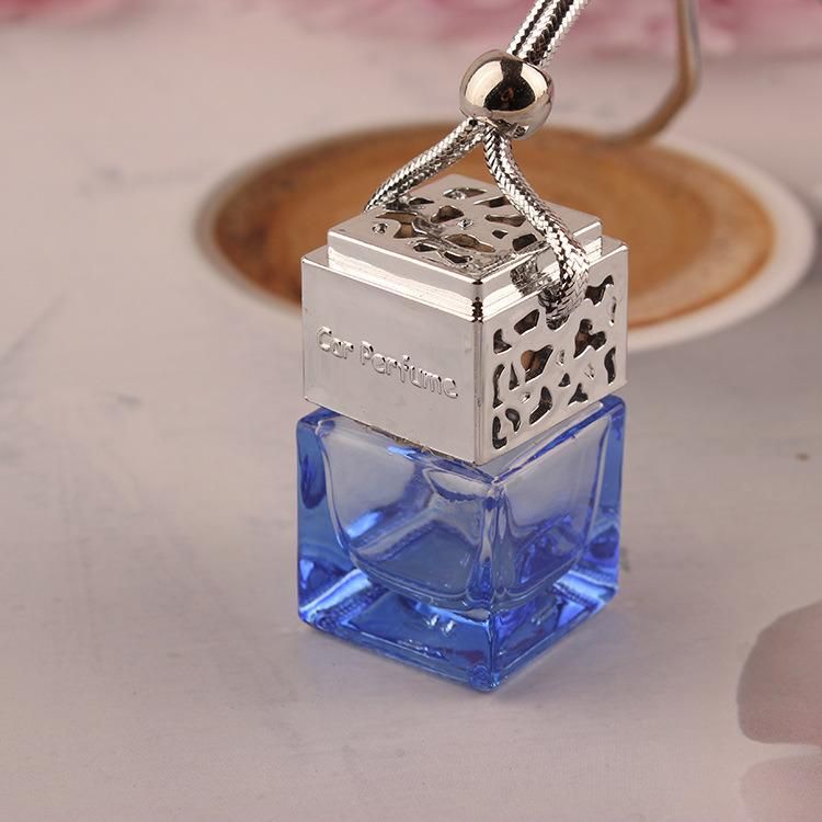 8ml Wholesale Glass Perfume Bottle Car Fragrance Pendant Empty Perfume Hanging Diffuser