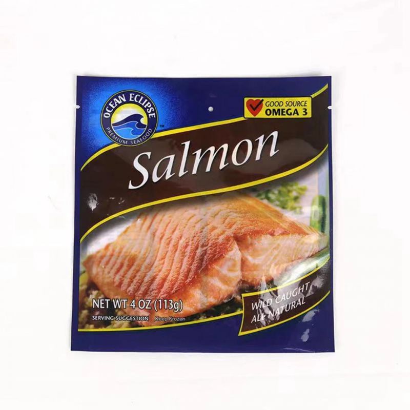 Fish and Shrimp Packing Bags Frozen Fish/Shrimp/Seafood Flexible Packaging Bag with High Barrier Seafood Packaging Bags