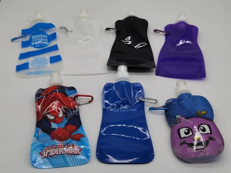 Printed Color Liquid Bag with Hook for Sports Drinks