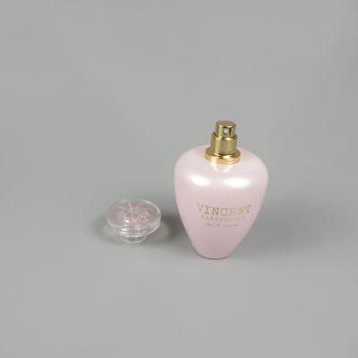 White Glass Perfume Cosmetic Bottle with Mist Spray Pump